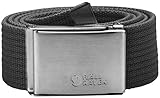 Fjällräven Gürtel Canvas Belt, Grau (Dark Grey 030), Einheitsgröße