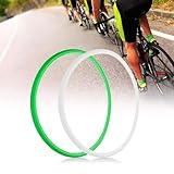 ERYUE Solider, Pannensicherer Rennradreifen, Leichter Schlauchloser Gummireifen für den Weg Zur Arbeit, 700 X 23 °C für Radfahrer, Grün