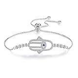 CCXXYGWJ Damenarmband 925 Sterling Silber Armband Damenarmband Bettelarmband Perlenschmuck