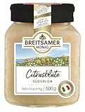 Breitsamer Honig Citrusblüte aus Süditalien 500g cremig – streichzarter fein-fruchtiger Citrusblütenhonig, aromatisch und lieblich (1 x 500g)