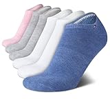 Tommy Hilfiger Damen Socken – Leichte No Show Socken (6er-Pack), Blau Multi, 36.5-43 EU