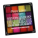Healeved 16 Lidschatten Palette Lidschatten Make Up Lidschatten Glitzer Lidschatten Lidschatten Halloween Und Festival Make Up Gesichtsbemalungspalette