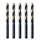 MAXTOOL Buchstabe F Durchmesser 0,257 cm, 5 Stück HSS M2 Full Terrain Spiralbohrer; JBL02H10RFP5