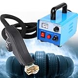 Jrcfnss Reifennutmaschine mit 20 Klingen, LKW-Offroad-Nutschneider, professionelle Reifennachschneide-Graviermaschine für Kart-Reifen, ATV-Reifen, Industriereifen