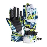 llio Männer Frauen Winter Warm Verdicken Kaltsichere Handschuhe Winddichte wasserdichte Skihandschuhe