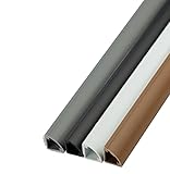 JRSHIRLEYLTD 33 Stück Befestigungsclips Sichtschutz,PVC Klemmschienen Sichtschutzstreifen, Doppelstabmatten Garten Klemmstreifen,Sichtschutzstreifen Zaun Garten, Anthrazit
