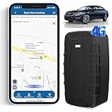 TKMARS 4G GPS Tracker Auto GPS Tracker Ohne ABO 20000mah,Standby-Zeit Von 240 Tagen mit Kostenloser App, Stark Magnetisch und Wasserdicht