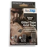 AcuTop Gittertape, Akupunkturpflaster, Schwarz, Typ A, Typ B, Typ C (Typ C 40 Stk.)
