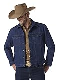 Wrangler Herren Western Unlined Denim Jacket Jeansjacke, denim, L Lang EU