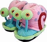 United Labels SpongeBob Schwammkopf 3D Plüsch Gary Slipper Pantoffeln Hausschuhe Gr. 38-40