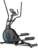 Gymtek XC5000 Magnetischer Crosstrainer für Zuhause, Elliptical Trainer mit 16-stufig Einstellbarem Widerstand, Ellipsentrainer für Zuhause, Crosstrainer Klappbar, Cardio Geräte für Zuhause