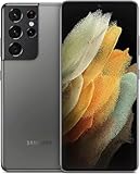 Samsung Galaxy S21 Ultra 5G Smartphone, Android-Handy ohne Vertrag, 12 GB RAM, 256 GB Speicher, 108-MP-Kamera, Lange Akkulaufzeit, Phantom Titanium