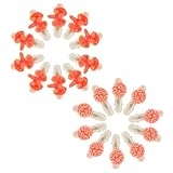 VILLCASE 20 Stück Halloween Haarspangen Gehirn Lunge Rutschfestes Gothic Haaraccessoire für Damen Mädchen Party Kostüm