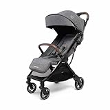 Maxi-Cosi Eva3 Kinderwagen, 0–4 Jahre, 0–22 kg, Baby Kinderwagen, Leicht und kompakt, Flache Liegeposition, 3 Liegepositionen, Automatisch mit 1 Hand klappbar, Tragegurt, Select Grey
