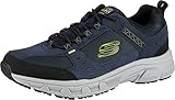 Skechers Herren Oak Canyon-51893 Sneaker, Blau Navy Lime Nvlm, 47.5 EU