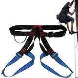 Liqzirtu Sicherheitsgurt für das Dach, Klettergurt | Half Body Rock Aling Safety Harness | Verdickte Polyester Zughilfe Bequeme Sicherheitsausrüstung zum Bergsteigen, in
