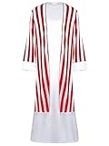Mufeng Kinder Jungen Arabische Kleidung Arabischer Prinz Robe Langarm Muslim Thobe Kaftan Dubai Arabische Gebetskleidung Weiß 110-116