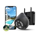 VSTARCAM Überwachungskamera Außen 4MP WLAN Kamera Kabel Außenkamera WiFi PTZ Zuhause/Outdoor Kamera Schwarz mit Farbe-Nachtsicht, Bewegungserkennung, 2-Way Audio, Lokaler/Cloud-Speicher 05