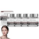 Biancate KeraErase Dual-Action Erneuerungscreme, Biancat Warzen und Hautwucherungen Entfernen Creme, Natürlich KeraErase Hautreparaturcreme, für Aller Hauttypen (4 Stück)