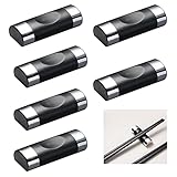 6 Stück Stäbchen Ablage, Chopsticks Shelves, Essstäbchen Halterung Wiederverwendbare, Ablage Essstäbchenauflage aus Edelstahl für Restaurant Hotel Asiatisches Besteck Set Restaurants Zubehör (Silber)