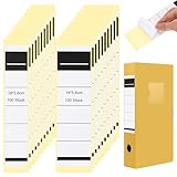 200 Stück Ordnerrücken Selbstklebend 2 Größen Ordner Rückenschilder Selbstklebend 19×5,4cm Und 19×3,6cm Ordnerrücken Aufkleber für Büro Schule Und Archivierung