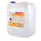 Höfer Chemie 30 L (3 x 10 L) FLAMBIOL® Bioethanol 96,6% Premium für Ethanol Kamin, Ethanol Feuerstelle, Ethanol Tischfeuer und Bioethanol Kamin