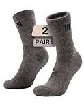 Juclise Alpakawolle Micro Crew Wandersocken, mittelschwer, feuchtigkeitsableitend, gegen Blasenbildung, gepolstert(DE,38-42,Kamelgrau)