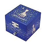 Trousselier 6260129 Musikspieldose für Kinder, Sophie die Giraffe, mit Milchstraße nachtleuchtend, Schmuckschatulle mit ausziehbarer Schublade, Schmuckkästchen, Aufbewahrung