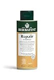 Herbatint Repair Shampoo zur Reparatur und Stärkung – 260 ml, Bio-Shampoo für strapaziertes und geschädigtes Haar, 98% Inhaltsstoffe natürlichen Ursprungs, mit Olivenöl, Moringa, Aloe Vera und Betain