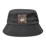 W*e*e*e*n Band Washed Denim Bucket Hat - Klassische Rockmusik Fischerhut Casual Sommer Sonnenhut für Fans Geschenk, W-9, Einheitsgröße