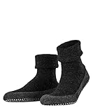 FALKE Herren Stoppersocken Cosyshoe M Hp Wolle rutschhemmende Noppen 1 Paar, Grau Anthracite Melange 3080, 41/42 EU