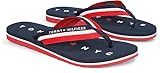 Tommy Hilfiger TOMMY LOVES NY BEACH SANDAL Flip-Flop Damen, Blau (MIDNIGHT), 38 EU