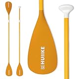 HUIIKE Paddel für Stand-Up Paddling Aluminium 2 in 1 Sup Paddel Doppelpaddel Abnehmbares 4-Teiliges | Stand Up Paddle Zubehör, Doppelpaddel für Sup Kajak Einstellbar | Sub Paddle Doppel Packbares