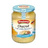 HENGSTENBERG Sauerkraut mit Wein nach bayerischer Art, Glas 650 g. 2er-Pack