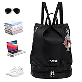 JINGLING Trocken- und Nass-Schwimmtasche, Nass- und Trockenrucksack | Sportrucksack für Reise, trocken und nass | Multifunktionale Sporttasche, Reise-Sportrucksack, trocken und nass, Tasche