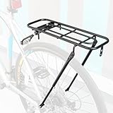 GRELiving Fahrrad Gepäckträger Mountainbike Einstellbare Fahrradgepäckträger,Schnellverschluss Gepäckträger verstellbar für 26/27.5/29Zoll MTB & 700c Rennrad & Stadtrad