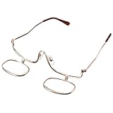 NEBAI · LESEN 1 Paar Makeup Lesebrille Vergrößern Flip nach unten Kosmetik Leser Make-up Gläser Für Damen (+1.5)