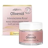Olivenöl Intensivcreme Rosé Tagescreme - strafft und reduziert Falten - mit Rosé-Pigmenten - medipharma cosmetics - 50 ml