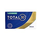 TOTAL30 for Astigmatism Monatslinsen, 3 Stück, BC 8.6 mm, DIA 14.5 mm, CYL 0,75, ACHSE 10, +02.00 Dioptrien