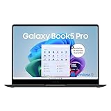 Samsung Galaxy Book5 Pro AI-Laptop, 14-Zoll-Display, AI-Notebook mit Intel Core Ultra 7 Prozessor, 16 GB RAM, 512 GB Speicher, Copilot+ PC, Moonstone Gray, 3 Jahre Herstellergarantie