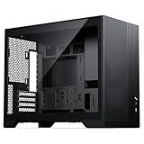 Phanteks XT M3 Mini-Tower PC-Gehäuse Schwarz – Kompaktes Micro-ATX Case mit Tempered Glass, Unterstützung für 360-mm-Radiator & 430-mm-Grafikkarten – Ohne Lüfter