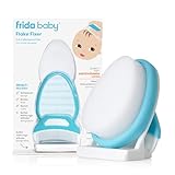 Frida Baby DermaFrida FlakeFixer | 3-teiliges Set gegen Milchschorf bei Babys | Mit Schwamm, Bürste, Kamm & Ständer | Sanfte Kopfhautpflege ab Geburt | Beruhigt & entfernt Schuppen schonend