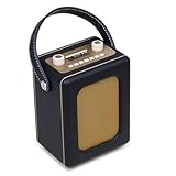 Tragbares DAB-Radio mit 20 Stunden Spielzeit | Bluetooth-Radio,Netz-und Batteriebetrieb | Radiowecker | UKW-Radio,60 Voreinstellungen,Kopfhöreranschluss | Uhr/Küchenradio,Retro-Radio | Lemega CR9
