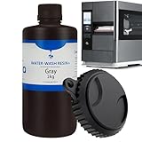Water Washable Printers Resin, Fast UV-Curing High Precision Liquid Resins, Rapid Curings, Accurate Resin Detailed Models, Ideal Printer Accessories for Hobbyists and Professionals