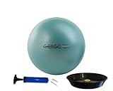 ATC Handels GmbH Pezzi Gymnastikball MAXAFE - Set - inkl. Ballschale + Pumpe 42cm grün