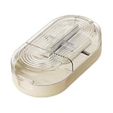 Tabletten-Teiler - Tablettenteiler Für Alle Tabletten | Tablettenschneider | Edelstahlklinge mit Sicherheitsabdeckung, Tablettenzerkleinerer mit Bürste und Pillendose Praktisches Etui