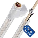 VIOKS Aquastop Spülmaschine Schlauch 3/4 Zoll 1,68m Typ 88 Ersatz für Bosch Siemens 00668113 668113 Geschirrspüler-Zulaufschlauch für SuperSilence iQ300 iQ500 iQ700