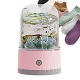 Tragbare Waschmaschine – Camping-Waschmaschine, tragbar, kabellos, leise, Unterwäsche, Waschmaschine für Reisen, Wohnung, Camping, Schlafsaal