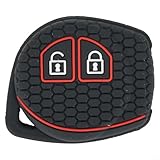 Jonikuper Silikon 2 Tasten Funkschlüssel Hülle für Swift für Ignis, Vitara, Liana, Ciaz, Baleno und andere Modelle (2000-2018)