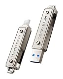 MOVE SPEED 512GB USB Stick – Dual-Laufwerk Typ C + USB 3.2 Stick mit 130 MB/s, Hochgeschwindigkeits Externe SSD Kompatibel mit Thunderbolt 4 für iPhone16 Serie, Android Phone, MacBook/Pro/Air und mehr